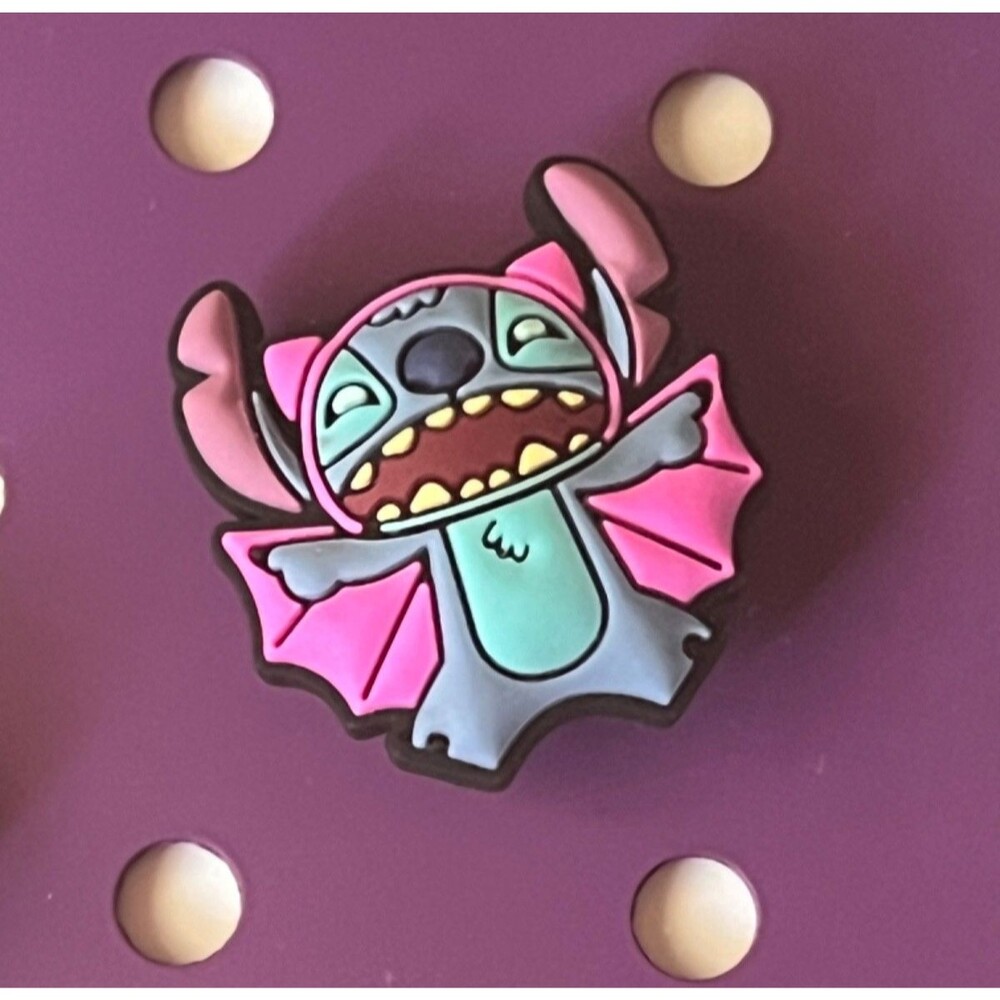 DISNEY Stitch Popitz iPhone 16 PRO MAX Case Purple Halloween Snap On Charms NEW - Picture 7 of 9